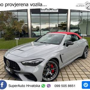 Mercedes Cabrio CLE 53 4M Aut. AMG 449 KS, ACC+360+LED+GR SJED+HEAD+MASAŽA