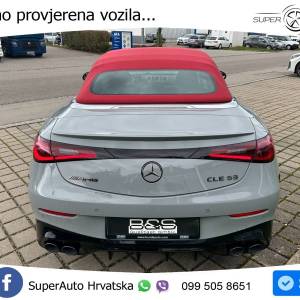 Mercedes Cabrio CLE 53 4M Aut. AMG 449 KS, ACC+360+LED+GR SJED+HEAD+MASAŽA
