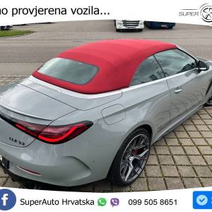 Mercedes Cabrio CLE 53 4M Aut. AMG 449 KS, ACC+360+LED+GR SJED+HEAD+MASAŽA