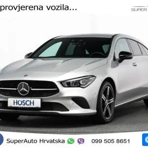 Mercedes CLA 200 SB Aut. Progressive 163 KS, LED+TEM+GR SJED+VIRT+KAM+ASIST