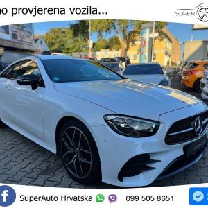 Mercedes E 220d Coupe Aut. 194 KS, ACC+LED+KAM+GR SJED+VIRT