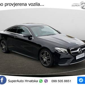 Mercedes E 220d Coupe Aut. AMG Line 194 KS, LED+KAM+GR SJED+GR SJED+PANO+VIRT