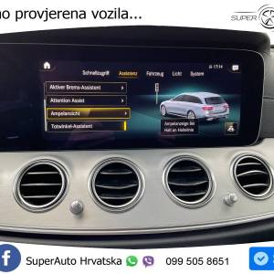 Mercedes E 220d T 4M Aut. AMG 194 KS, ZRAČNI+360+LED+GR SJED+HEAD+VIRT