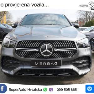Mercedes GLE Coupe 400d 4M Aut. AMG Line 330 KS, ZRAČNI+ACC+LED+360+GR SJED+PANO