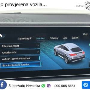 Mercedes GLE Coupe 400d 4M Aut. AMG Line 330 KS, ZRAČNI+ACC+LED+360+GR SJED+HEAD
