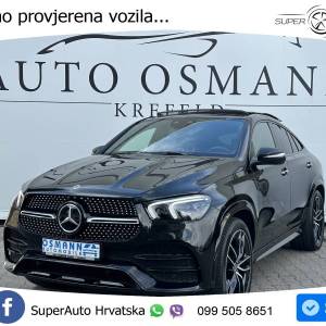 Mercedes GLE Coupe 400d 4M Aut. AMG Line 330 KS, ZRAČNI+ACC+LED+360+GR SJED+HEAD