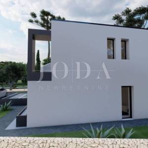 Moderna villa s bazenom - u izgradnji