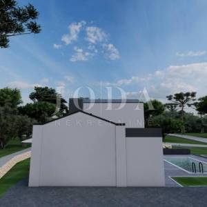 Moderna villa s bazenom - u izgradnji