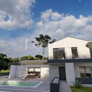 Moderna villa s bazenom - u izgradnji
