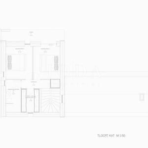 Moderna villa s bazenom - u izgradnji