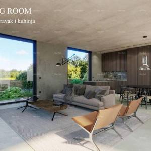 Na prodaju kuća u gradnji s bazenom – Bale, okolica