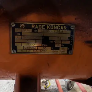 Najam dizel agregata 5 kW
