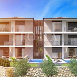 Njivice - dvoetažni apartman u blizini plaže