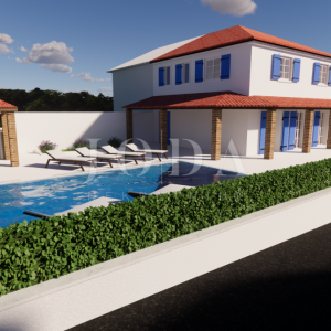 Nova kuća u rustikalnom stilu - otok Krk