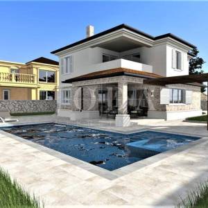 Nova samostojeća villa s bazenom, okolica Vrbnika