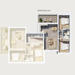 Novalja residences 1. kat