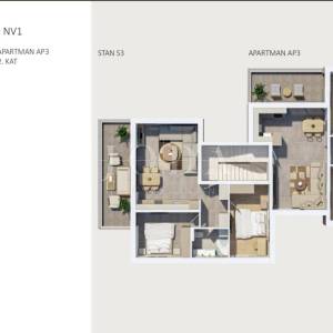 Novalja residences 2. kat