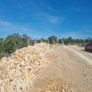 Novi Vinodolski, građevinski teren 1494m2 sa pogledom na more