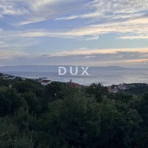 NOVI VINODOLSKI, KLENOVICA - teren s panoramskim pogledom za villu ili stambenu zgradu