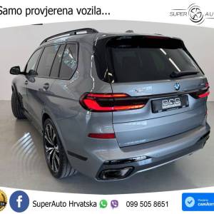 NOVO BMW X7 xDrive 40d Aut. M Sport 352 KS, 7-SJED+ZRAČNI+ACC+4xGR SJED+360+LED