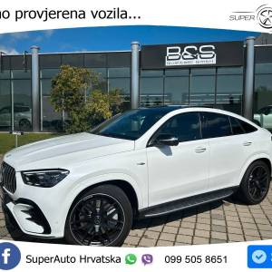 NOVO Mercedes Coupe GLE 53 4M+ AMG Premium Plus 435 KS, ZRAČNI+ACC+4xGR SJED+360