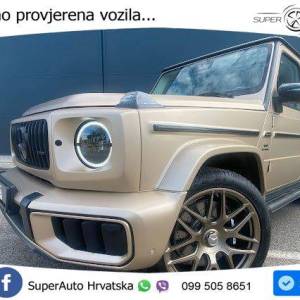 NOVO Mercedes G 63 V8 Aut. AMG 585 KS, ACC+360+LED+4xGR SJED+PANO+VIRT+ASIST