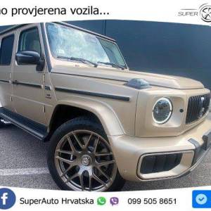 NOVO Mercedes G 63 V8 Aut. AMG 585 KS, ACC+360+LED+4xGR SJED+PANO+VIRT+ASIST