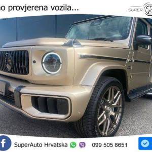 NOVO Mercedes G 63 V8 Aut. AMG 585 KS, ACC+360+LED+4xGR SJED+PANO+VIRT+ASIST