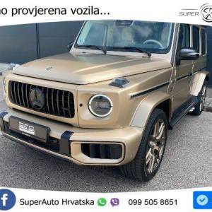 NOVO Mercedes G 63 V8 Aut. AMG 585 KS, ACC+360+LED+4xGR SJED+PANO+VIRT+ASIST
