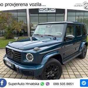 NOVO Mercedes G EQ 580 AMG Line 587 KS, ACC+360+LED+4xGR SJED+VIRT+ASIST+MASAŽA