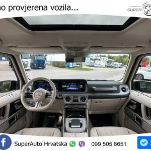NOVO Mercedes G EQ 580 AMG Line 587 KS, ACC+360+LED+4xGR SJED+VIRT+ASIST+MASAŽA