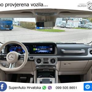 NOVO Mercedes G EQ 580 AMG Line 587 KS, ACC+360+LED+4xGR SJED+VIRT+ASIST+MASAŽA