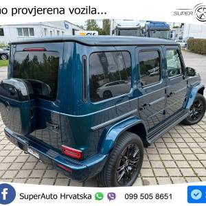 NOVO Mercedes G EQ 580 AMG Line 587 KS, ACC+360+LED+4xGR SJED+VIRT+ASIST+MASAŽA