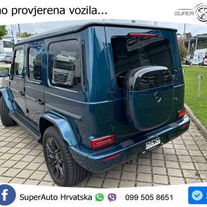 NOVO Mercedes G EQ 580 AMG Line 587 KS, ACC+360+LED+4xGR SJED+VIRT+ASIST+MASAŽA
