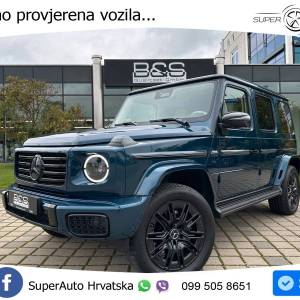 NOVO Mercedes G EQ 580 AMG Line 587 KS, ACC+360+LED+4xGR SJED+VIRT+ASIST+MASAŽA