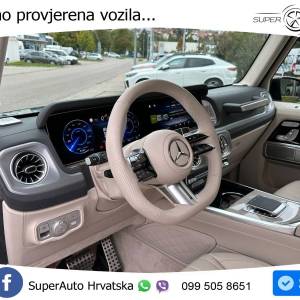 NOVO Mercedes G EQ 580 AMG Line 587 KS, ACC+360+LED+4xGR SJED+VIRT+ASIST+MASAŽA