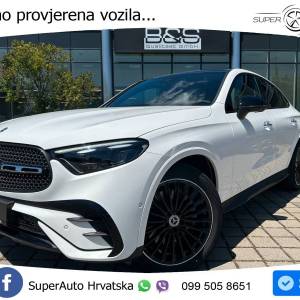 NOVO Mercedes GLC Coupe 450d Aut. 4M AMG 367 KS, ACC+360+GR SJED+PANO+LED+ASIST