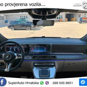 NOVO Mercedes Long V 300d Aut. 4M Exclusive 237 KS, ZRAČNI+360+4xGR SJED+PANO
