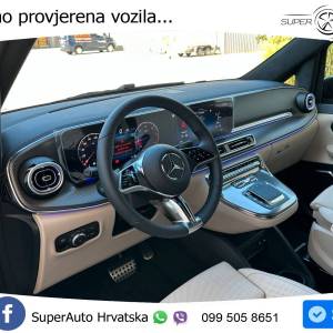 NOVO Mercedes Long V 300d Aut. 4M Exclusive 237 KS, ZRAČNI+360+4xGR SJED+PANO