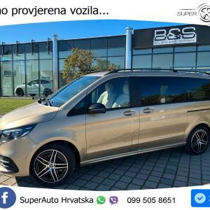 NOVO Mercedes Long V 300d Aut. 4M Exclusive 237 KS, ZRAČNI+360+4xGR SJED+PANO