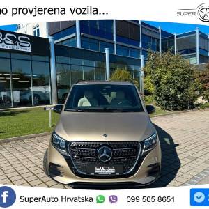 NOVO Mercedes Long V 300d Aut. 4M Exclusive 237 KS, ZRAČNI+360+4xGR SJED+PANO