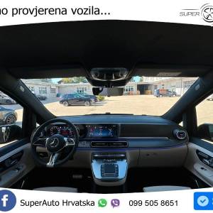 NOVO Mercedes Long V 300d Aut. 4M Exclusive 237 KS, ZRAČNI+360+4xGR SJED+PANO
