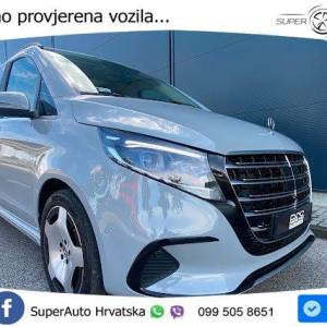 NOVO Mercedes Long V 300d Aut. 4M Exclusive AMG 237 KS, ZRAČNI+ACC+4xGR SJED+360
