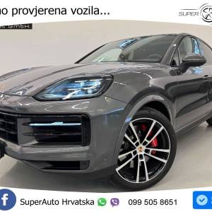 NOVO Porsche Cayenne Coupe S 4.0 V8 Tiptronic S 475 KS, ZRAČNI+ACC+4xGR SJED+360