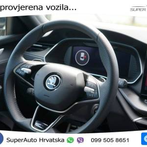 NOVO Škoda Octavia 1.5 TSI DSG Sportline 150 KS, ACC+KAM+4xGR SJED+VIRT+ASIST