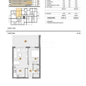 NOVOGRADNJA SENJ CENTAR  52,58m2