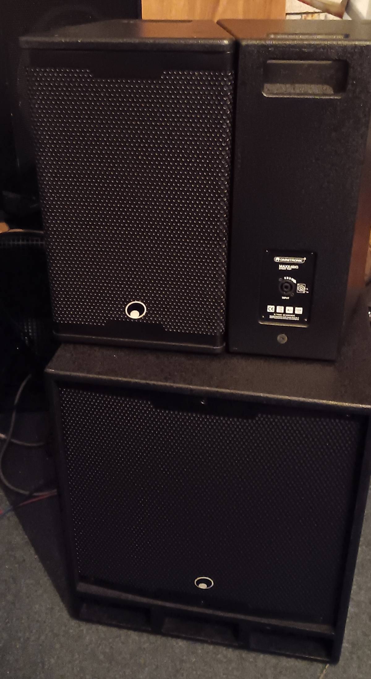 OMNITRONIC MAXX-1810DSP 2.1 Aktivni sistem 800W