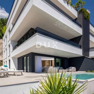 OPATIJA, CENTAR - luksuzna rezidencija za dugoročni najam s vlastitim bazenom i garažom