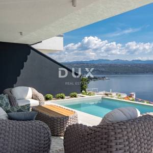 OPATIJA, CENTAR - luksuzna rezidencija za dugoročni najam s vlastitim bazenom i garažom