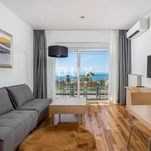 OPATIJA, IČIĆI – moderan stan za dugoročni najam s bazenom i panoramskim pogledom na more